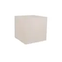 EDA Pot carré VOLCANIA  Beige Calcaire    - 40 cm
Double paroi - avec zone de rétention d'eau
Dim. 39,5 x 39,5 x 43,5 cm - Volume 31 L image 3