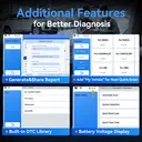 XTOOL D6S OBD2 Scanner Diagnostic Tool, 2026 Car Scanner with 30 Resets, All System Scan Tool with FCA & CAN FD, ABS Bleed, Gearbox Match, Crank Sensor Relearn, Lifetime Update, Upgraded of D5S image 6