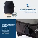 TOP-EX Casquette imperméable et résistante à toutes les conditions Urban Storm, taille M/L - Navy image 5