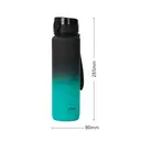 JORDAN & JUDY Tritan Sports Water Bottle with Handle - Ombre Black, 1000ml image 4