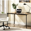 Urban Meuble DINING TABLE Wood Finish 120x75 with Metal Frame image 2