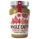 Whole Earth Crunchy Organic Peanut Butter 340g image 1