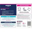 Ecozone 30Litres OxoBiodegradable 20 Bin Liners Bags image 2