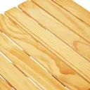 Interiors by Premier Side Table Beauport Wood Foldable Natural image 4