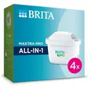 BRITA Maxtra Pro Pure Performance (All-in-1) Wasserfilterpatronen, 4er-Pack, Original-Ersatz für alle BRITA Pure Wasserfilterkannen, schützt vor PFAS, Chlor, Kalk und Metallen image 0