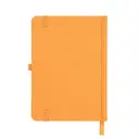 Jubiluu Carnet cartonné A6 premium avec marque-page, pages lignées, 100 g/m² - Orange rouille image 1