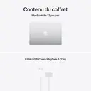 Apple MacBook Air 13 pouces, puce M5, CPU 10 cœurs, GPU 10 cœurs, 24 Go de RAM, SSD 1 To, Argent image 2