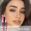 MISSLYN Juicy Kiss Baby Gloss repulpant pour les lèvres - Teinte 03 Shimmer Nude image 1