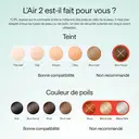 Ulike Air 2 Appareil d'épilation IPL, Refroidissement par glace, Indolore, Pour corps et visage, Blanc, Cadeau Saint-Valentin image 5