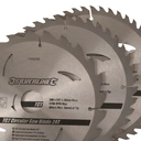 Silverline TCT Circular Saw Blades 24, 40, 48T 3pk image 1