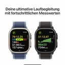 APPLE Watch Ultra 3 GPS + Cellular 49mm Schwarzes Titangehäuse mit Schwarz/Kohle Trail Loop - M/L image 4