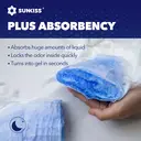 SUNKISS TrustPlus Lot de 16 couches jetables absorbantes unisexes pour incontinence adulte - Taille XL nuit image 2