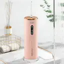 Rushi R-B31A Electric Oral Irrigator, 280 ml Water Tank, 1200 mAh Battery, Pink image 6