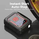 Porbi X9 Jump Starter with Air Compressor 3000A Peak Portable Car Jump Starter, 20000mAh Battery Booster & 150PSI Tyre Inflator, QC3.0 18W Fast Charge Power Bank for 12V Petrol & Diesel Vehicles, SUV, Van & Motorcycle image 1