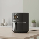 Tefal Ultra Fry Heißluftfritteuse, frittieren ohne Öl, braten, grillen, backen, 4,2 Liter für 6 Personen, 8 Kochprogramme, digitales Display, energiesparend, gesunde Fritteuse ohne Öl, grau, EY111B image 7