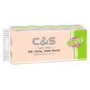 C&S Toilet Tissue, 4-Ply, 135g, 10 Rolls, Soft, Durable, Family Economical Pack image 4