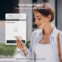 Petlibro Granary Smart Feeder - 5L, Black, Automatic Feeding, App & WiFi Control, Suitable for Dogs and Cats, Portion Adjustable, Plug-In Power Supply Required image 3