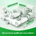 GTIMEX Matelas, Matelas à ressorts 7 zones, 140 x 190 cm, 22 cm de haut, H3, Matelas orthopédique, Avec drap-housse, Matière respirante, Pour enfants et adultes image 5