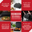 George Foreman Immersa Grill, Medium, Compact, Fast Heat Up, Multifunctional - 28310 image 9