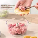 Huacan vegetable slicer, garlic puree mixer, small garlic pestle, chili cutting tool image 2