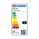 Philips Light Bulb LED Globe Frosted Bayonet B22 Warm White 60W Non-Dimmable 2pcs image 4