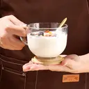 BJ 450ml Milk Cup with Spoon, Single-Piece Pack image 2