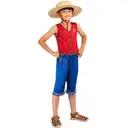 One Piece Monkey D.Luffy Dress Up Costume 7-8 Years image 2