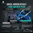 Thunderobot 27-inch 2K 275Hz Fast IPS Low Blue Light HDR Gaming Monitor with Tilt & Swivel, 450 nits Peak Brightness, ZQ27F260L-GL image 5