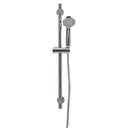 Croydex Essentials Chrome Shower Set - Riser Rail/Shower Head/Hose image 2