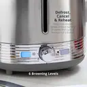 Swan Retro Revive 2 Slice Toaster, Hidden Cord Storage, Vintage, Variable Width Slots, 930W, Stainless Steel - ST19028SS image 3