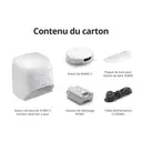 DJI ROMO S robot aspirateur-laveur, 25 000 Pa de puissance d’aspiration, capteurs de précision drone, double bras robotisé, fonctionnement sans entretien jusqu’à 200 jours, rouleau-brosse anti-emmêlement, autonettoyage et séchage intégré image 8