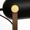Tripod-Stehlampe, 45 cm hoch, schwarz, Metall image 3