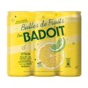 BADOIT  bulles de fruits citron touche de citron vert pack 6x33cl image 0