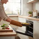 Dexam Single Oven Glove Love Colour 100% Cotton Terracotta image 1