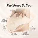 SUNKISS Women Incontinence Underwear, Daytime Disposable Postpartum Adult Panties, Protective Pull Ups with Maximum Absorbency, XLarge, Beige, 32 Count image 6