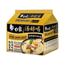 Baixiang Instant Noodles ( Artificial Pork Bone Soup Flavor) - 113g*5   565g image 0