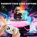 AIYAPLAY Licensed Lamborghini Electric Cars for Kids, 12V Battery Powered Ride On Car with Remote Control, Suspension, MP3, H image 4