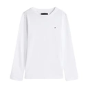TOMMY HILFIGER T-shirt ESSENTIAL Manches Longues - Blanc - Taille 5 image 0