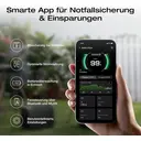 EF ECOFLOW Tragbare Powerstation DELTA 3 Plus, 1024 Wh LiFePO4-Batterie, vollständig aufgeladen in 56 Minuten, 1800W (3600W Spitze) Solargenerator für Notstromversorgung, Camping image 8