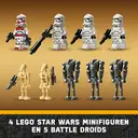 LEGO Star Wars ™ 75372 Clone Trooper™ & Battle Droid™ Battle Pack image 2