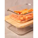 Maison by Premier 640ml Glass Container With Bamboo Lid image 5