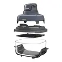 Ninja CRISPi 4-in-1 Portable Air Fryer - Cyber Space Blue,  3.8L, 1700W, Air Fry, Roast, Keep Warm, Recrisp, Space Saving Compact Design, 2x Removable Glass Containers & Lids, FN101UKGY image 9