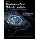 homerunPET Pet hair blower PD10 Ultra Quiet,Smart Technology pet drying ,coanda effect,3 included nozzles,20 Million Negative Ions image 6