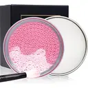 DUcare Kit de nettoyage pour pinceaux de maquillage avec savon solide à l'huile de coco et tampon en silicone image 0