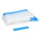 DTK Lot de 10 sacs de compression pliables gain de place pour le voyage (4 jumbo, 6 moyen/petit), sans aspirateur, pour le voyage et le trek image 0