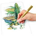 STAEDTLER Stylos Métalliques 8323 - Lot de 10 avec Présentoir image 2