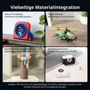 ANYCUBIC 3D-Drucker Kobra S1 Combo, 250 x 250 x 250 mm, Druckgeschwindigkeit bis zu 600 mm/s image 6