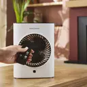 Morphy Richards HeatFlux 2kW Upright Fan Heater with Remote Control – White, 825200 image 4