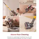 Uninell UV5 Aspirateur sans fil, 48000 Pa, 550 W, 65 min, écran tactile LED, anti-emmêlement, autoportant, rechargeable, pour poils d’animaux et tapis image 7