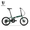 OYAMA-skyline 500-folding bike-green image 1